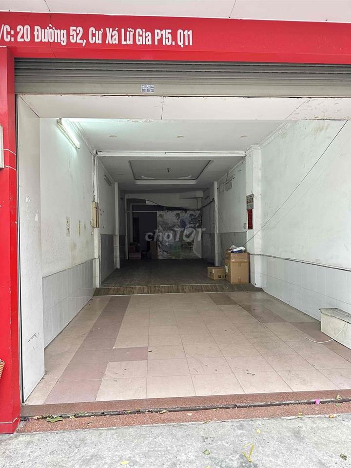 Cho thuê mặt bằng kinh doanh Cư Xá Lữ Gia