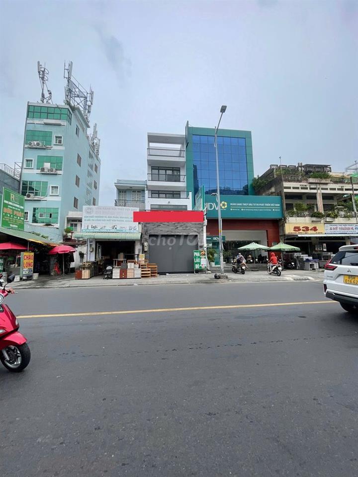 CHO THUÊ NHÀ MẶT TIỀN ĐƯỜNG HẬU GIANG 4,8M X 29M ( NỞ HẬU 10M )