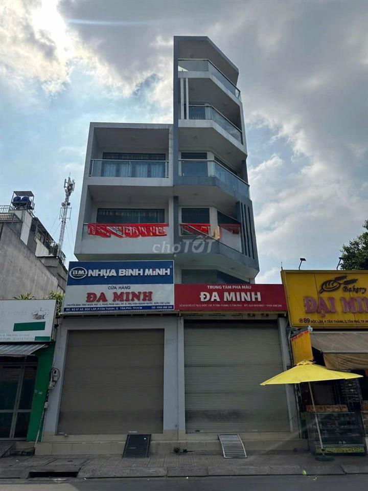 CHO THUÊ NHÀ MẶT TIỀN TÂN KỲ TÂN QUÝ 10M X 20M , 1 TRỆT 3 LẦU GIÁ TỐT