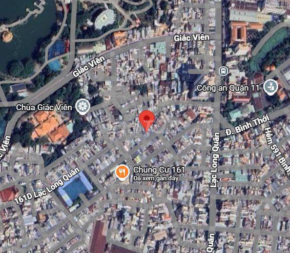 Cho thuê nhà có gác lửng tại Lạc Long Quân Q11