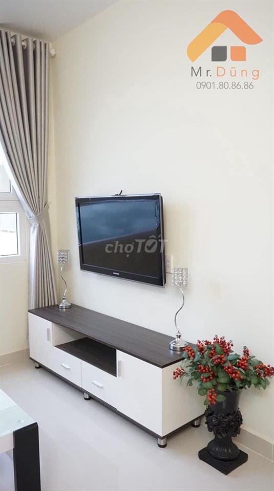 Tô Ký Tower giá 2 tỷ 2PN 50.3m2 - 65m2, có BC, sổ hồng, mặt tiền Tô Ký