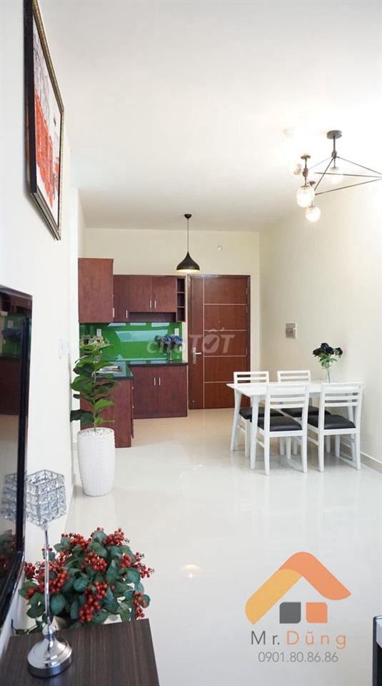 Tô Ký Tower giá 2 tỷ 2PN 50.3m2 - 65m2, có BC, sổ hồng, mặt tiền Tô Ký