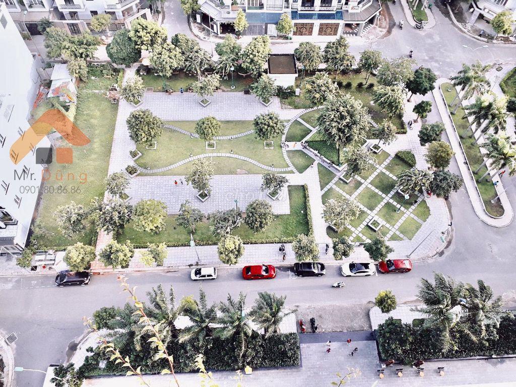 The ParkLand Q12 giá 2.39 tỷ 2PN 59m2, công viên rộng, hồ bơi