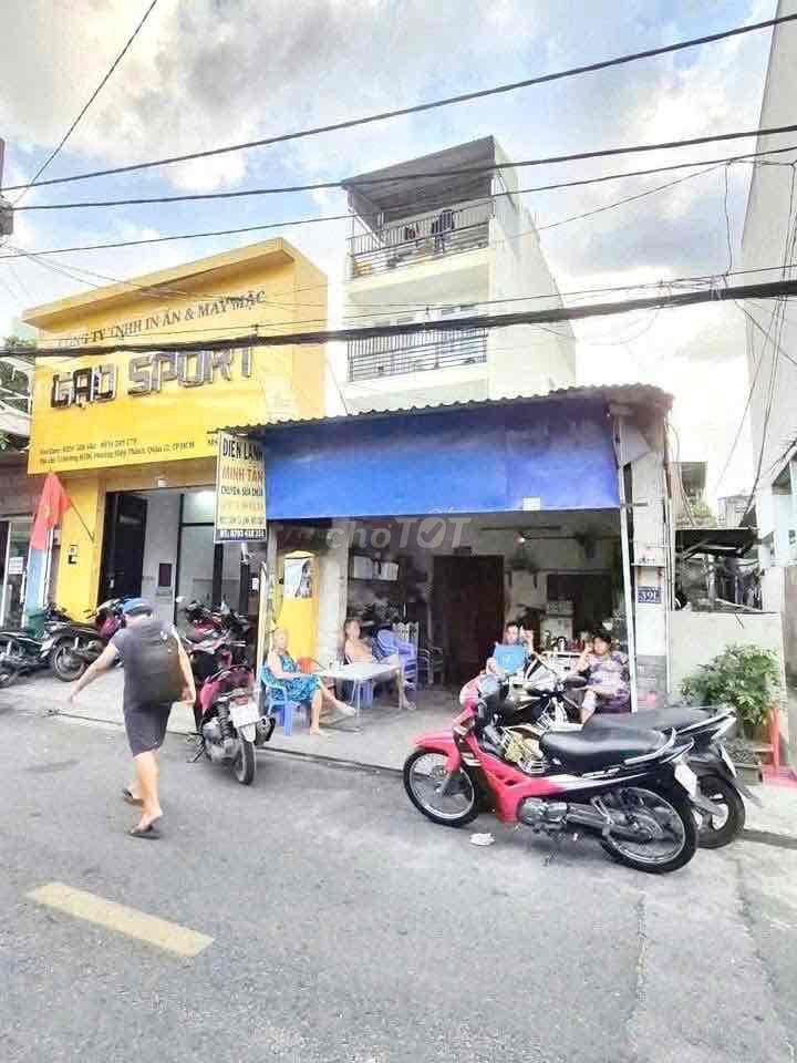 NHÀ MẶT TIỀN 5,02x25m HIỆP THÀNH Q12