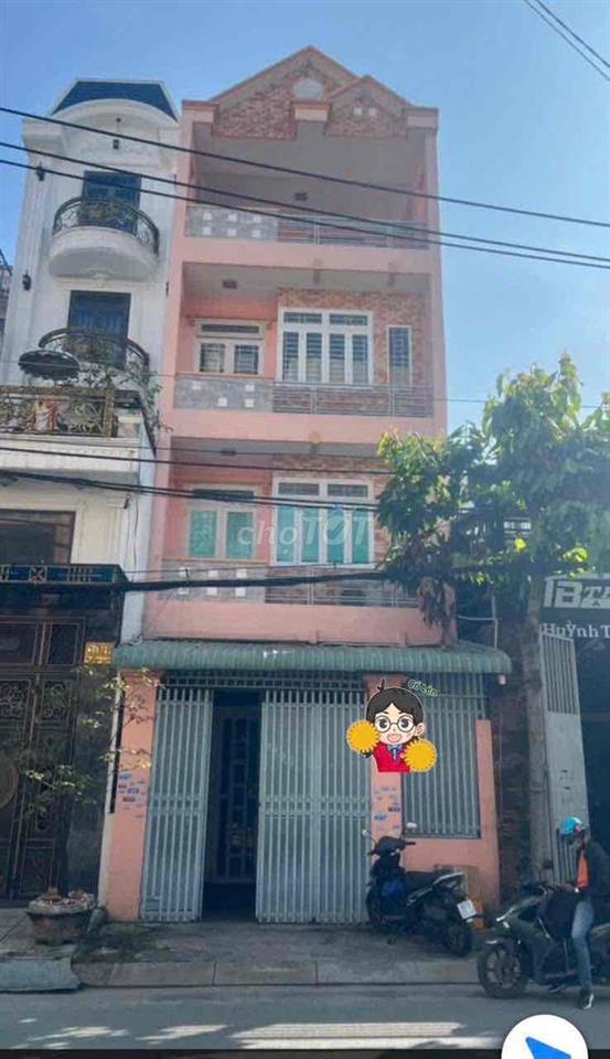 ✅MẶT TIỀN ĐƯỜNG 5x20M- 3TẦNG HUỲNH T HAI Q12