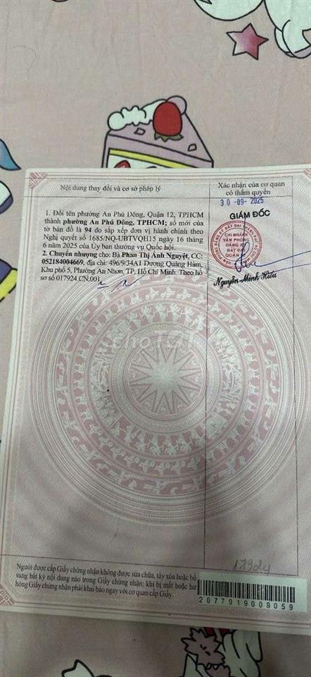 bán nhà an phú đông quận 13