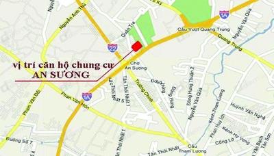 bán căn góc chung cư An sương Be sco phường Trung Mỹ Tây quận 12