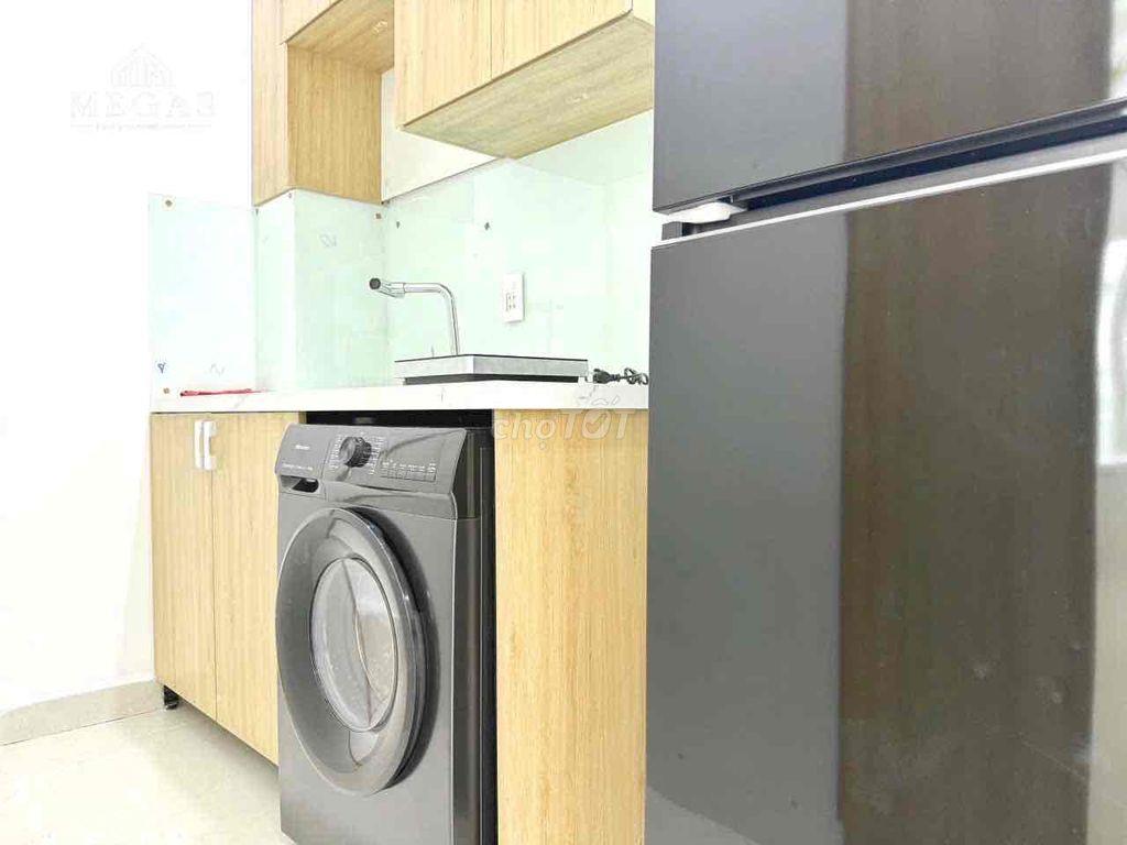 PHÒNG STUDIO BAN CÔNG MỚI XÂY - 40M2 - NGAY CVPM QUANG TRUNG