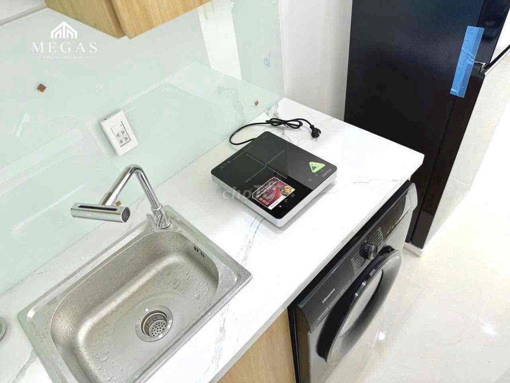 PHÒNG STUDIO BAN CÔNG MỚI XÂY - 40M2 - NGAY CVPM QUANG TRUNG
