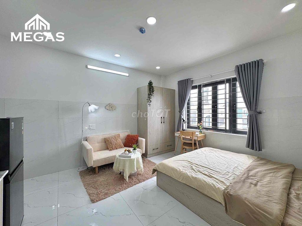 STUDIO ĐẦY ĐỦ NỘI THẤT - CỬA SỔ THOÁNG - ĐẠI HỌC HUFLIT