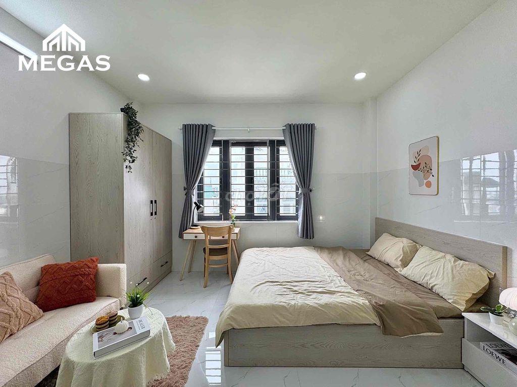 STUDIO ĐẦY ĐỦ NỘI THẤT - CỬA SỔ THOÁNG - ĐẠI HỌC HUFLIT