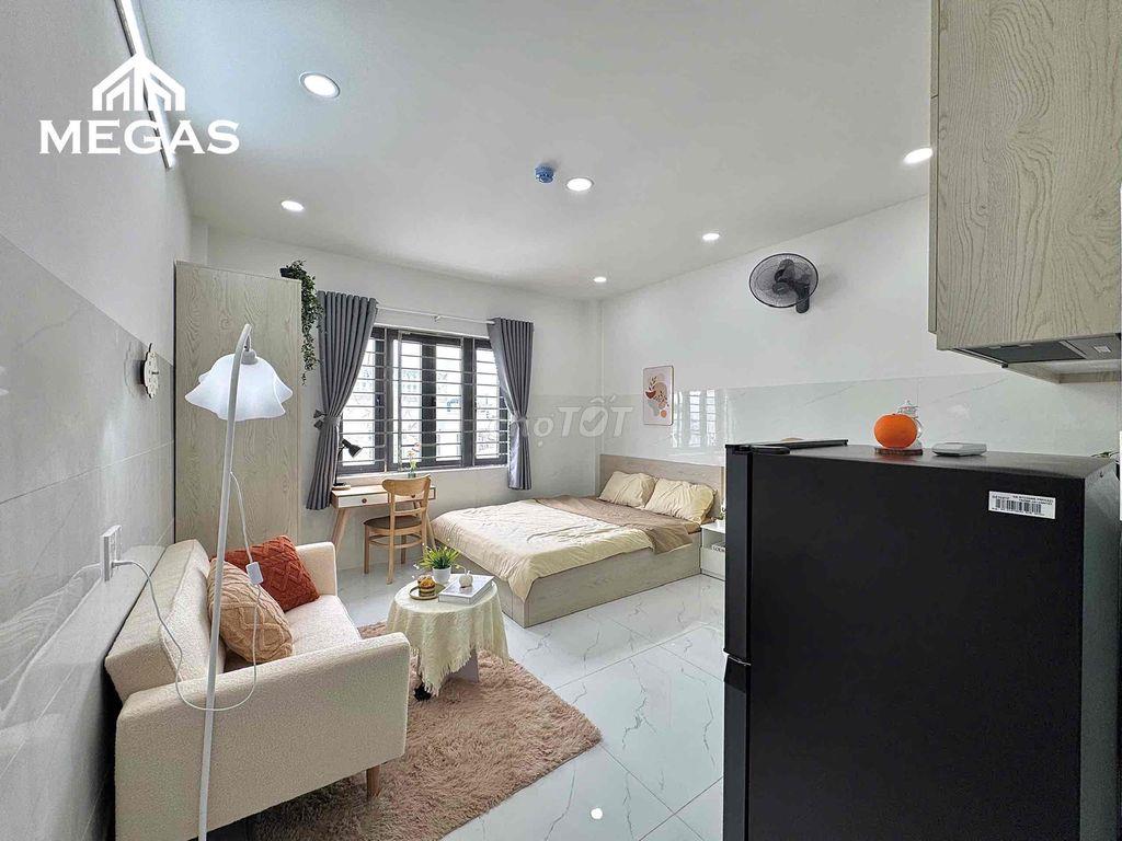 STUDIO ĐẦY ĐỦ NỘI THẤT - CỬA SỔ THOÁNG - ĐẠI HỌC HUFLIT