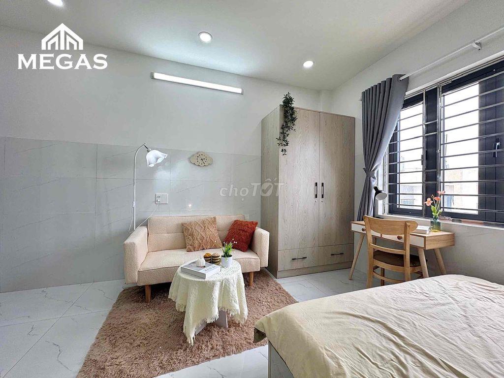 STUDIO ĐẦY ĐỦ NỘI THẤT - CỬA SỔ THOÁNG - ĐẠI HỌC HUFLIT