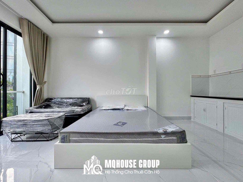 STUDIO BAN CÔNG THOÁNG - ĐẦY ĐỦ NỘI THẤT - NGAY ĐH GIAO THÔNG VẬN TẢI
