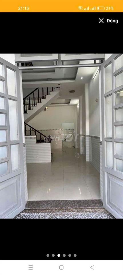 CHO THUÊ NHÀ NGUYÊN CĂN 1 TRỆT 1 LẦU, DT 5×12 CÓ 2PN,2WC. HẺM XE HƠI