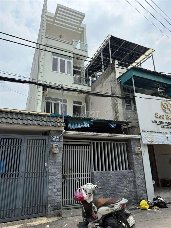 CHO THUÊ NHÀ MẶT TIỀN ĐƯỜNG LỚN. 1 TRỆT 3 LẦU, DT 4×25 CÓ 4PN,3WC