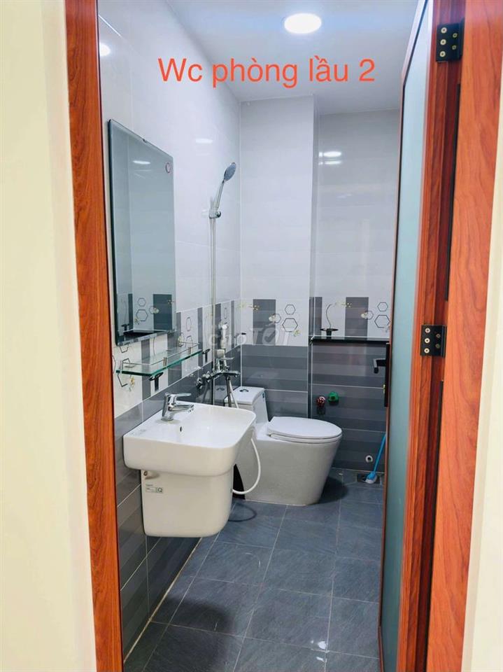 CHO THUÊ NHÀ MỚI TINH ĐƯỜNG NGUYỄN THỊ NHUẦN. 1 TRỆT 2 LẦU, DT 4×25