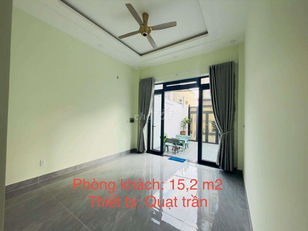 CHO THUÊ NHÀ MỚI TINH ĐƯỜNG NGUYỄN THỊ NHUẦN. 1 TRỆT 2 LẦU, DT 4×25