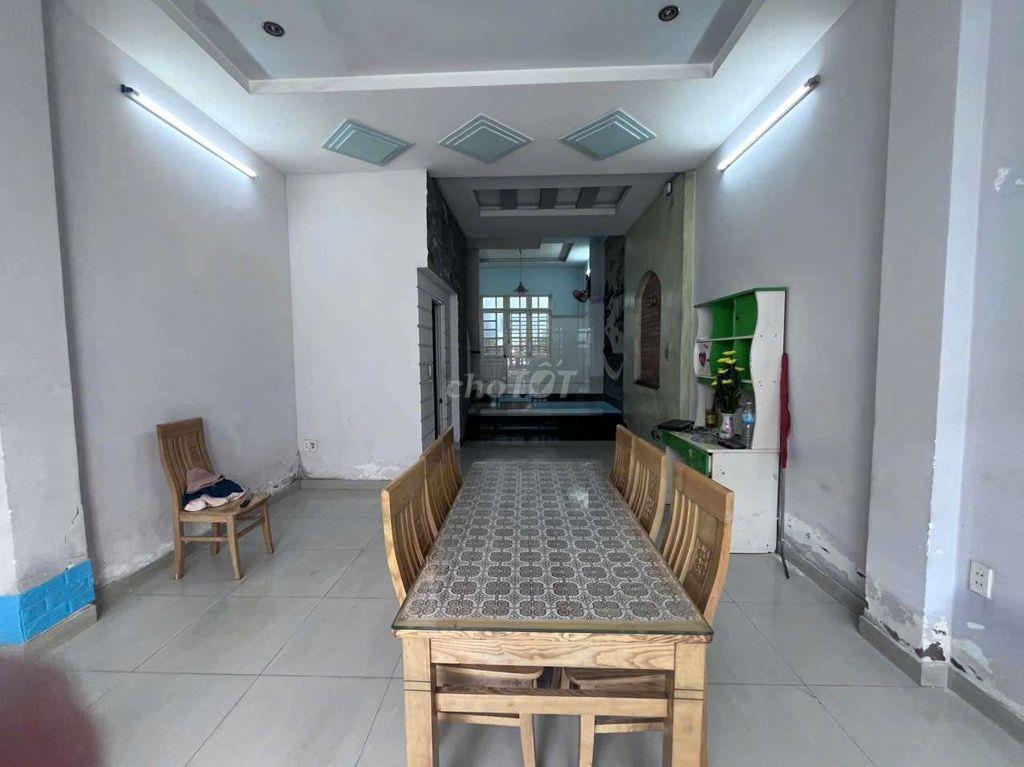 CHO THUÊ NHÀ MẶT TIỀN 1 TRỆT 2 LẦU, SÂN THƯỢNG, DT 4,5 ×20 CÓ 4PN,3WC