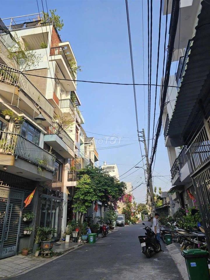 CHO THUÊ NHÀ HẺM XE HƠI. 1 TRỆT 1 LỬNG 3 LẦU, DT 4×15 CÓ 4PN