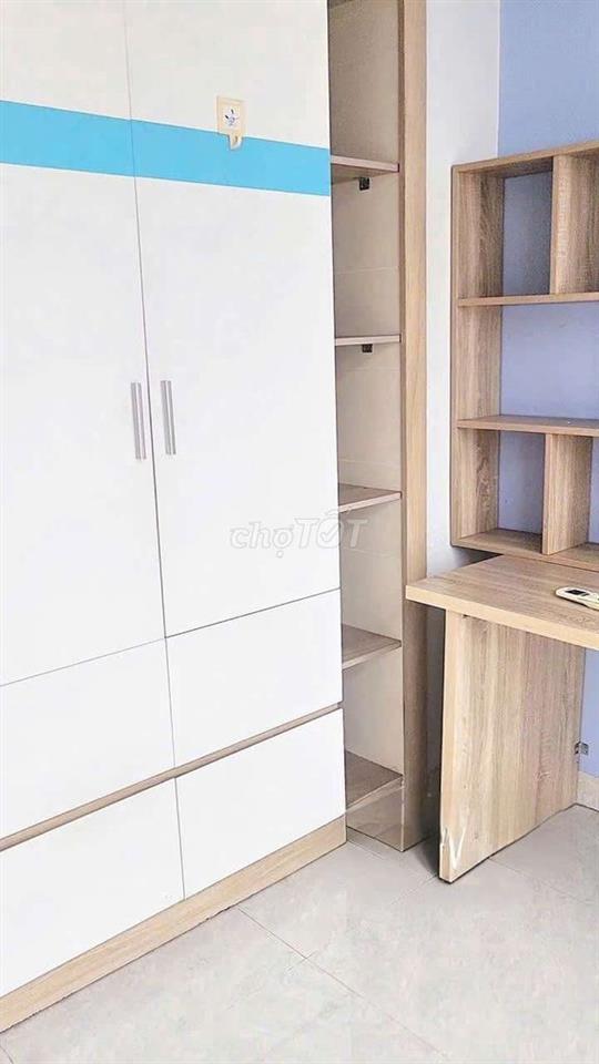 CHO THUÊ NHÀ 1/TRƯỜNG CHINH. 1 TRỆT 2 LẦU, SÂN THƯỢNG DT 4,5×15 CÓ 4PN