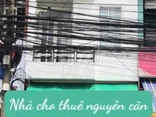 CHO THUÊ NHÀ MẶT TIỀN TRƯỜNG CHINH. 1 TRỆT 2 LẦU, SÂN THƯỢNG. CÓ 5PN