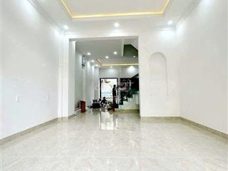 CHO THUÊ NHÀ MỚI 100% MẶT TIỀN ĐƯỜNG. 1 TRỆT 3 LẦU SÂN THƯỢNG, 4PN