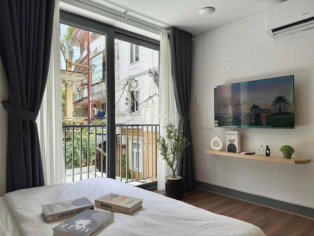 TRỐNG LẠI CĂN STUDIO SIÊU ĐẸP FULL NỘI THẤT 🥰 NGUYỄN VĂN QUÁ