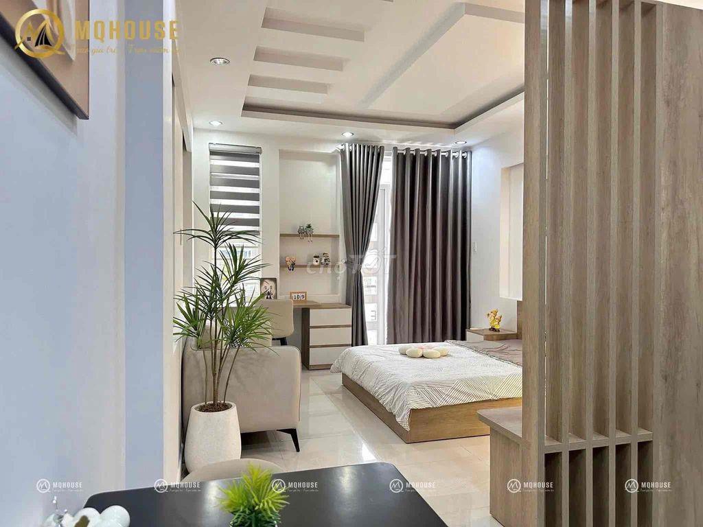 TRỐNG LẠI CĂN STUDIO BAN CÔNG FULL NỘI THẤT 🌸 NGUYỄN VĂN QUÁ