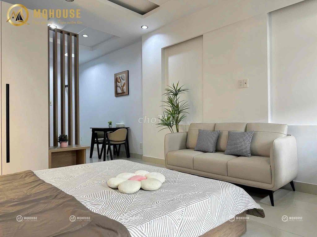 TRỐNG LẠI CĂN STUDIO BAN CÔNG FULL NỘI THẤT 🌸 NGUYỄN VĂN QUÁ