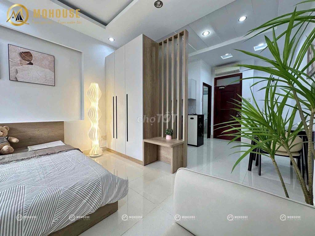 TRỐNG LẠI CĂN STUDIO BAN CÔNG FULL NỘI THẤT 🌸 NGUYỄN VĂN QUÁ