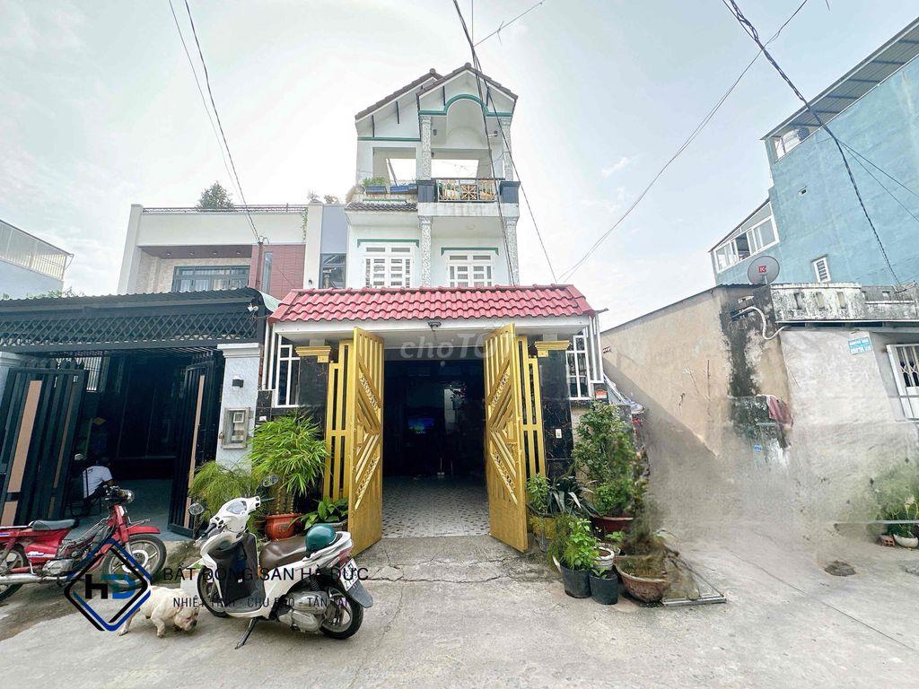 Nhà 2 lầu 5x20 hẻm 6m thông gần siêu thị ĐIỆN MÁY CHỢ LỚN