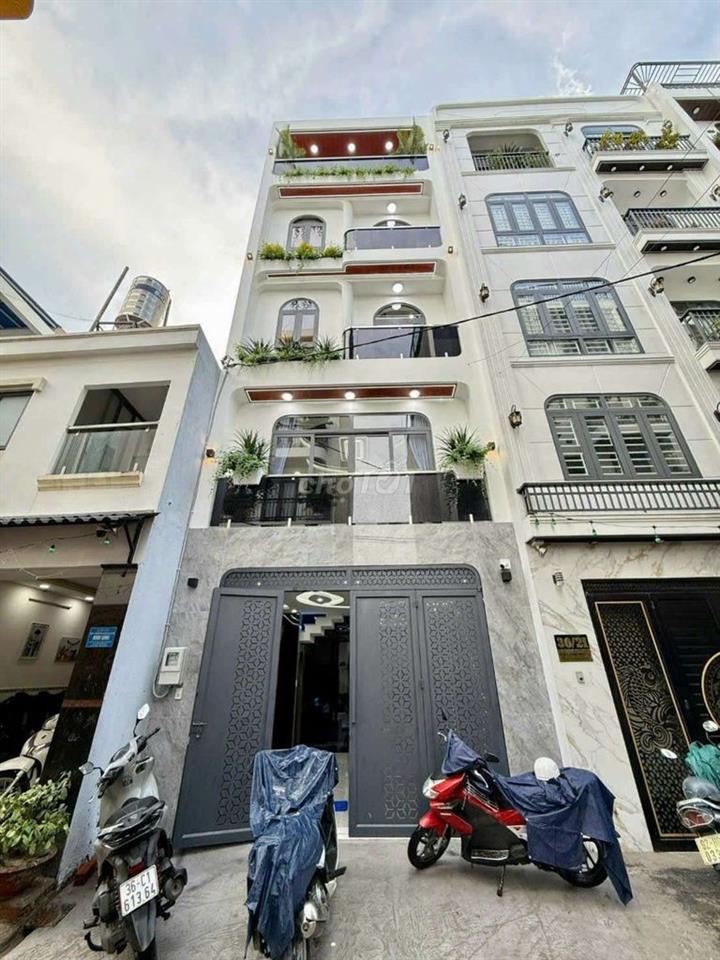 Siêu Phẩm Luxury Ngang 5M Có Thang Máy Dương Thị Mười