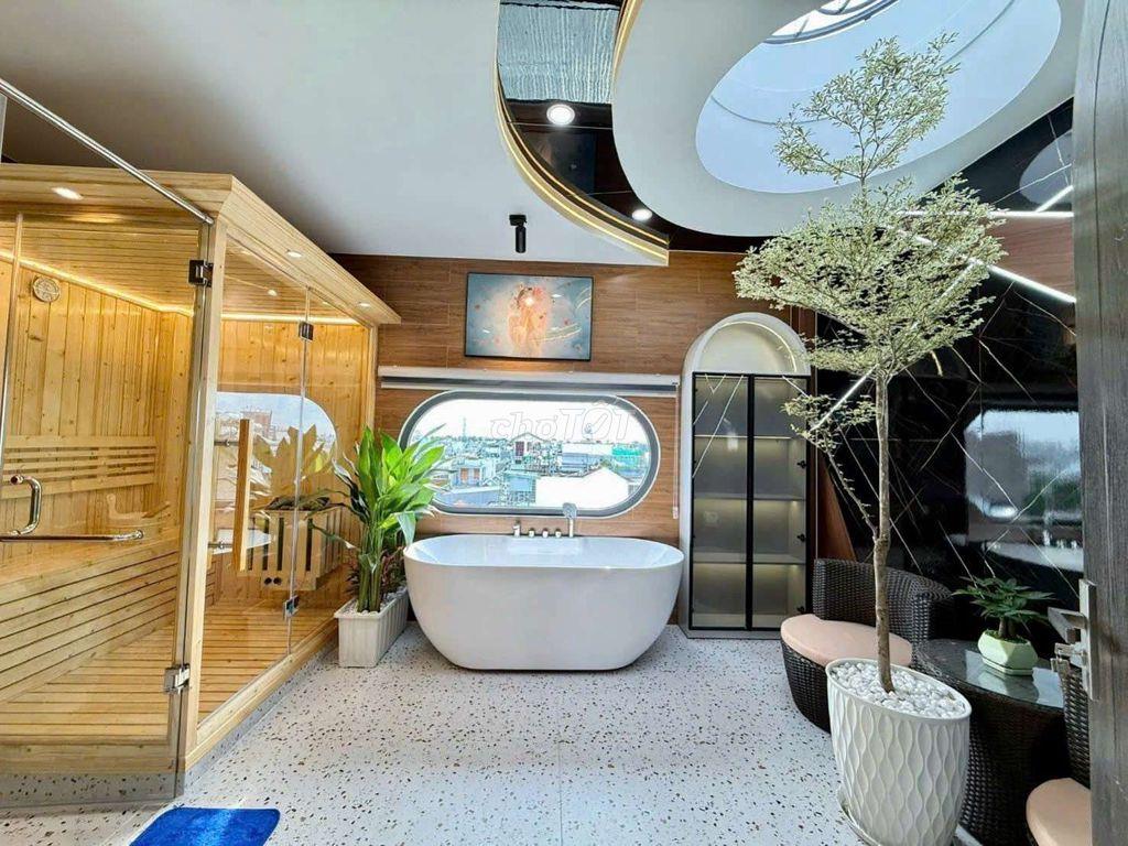 Siêu Phẩm Luxury Ngang 5M Có Thang Máy Dương Thị Mười