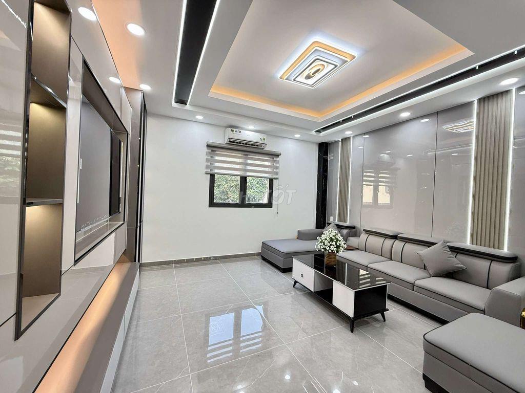 Siêu Phẩm 4,5m x 14m. Xây 4 Tầng 1/ Hẻm nhựa 6m Lê Văn Khương