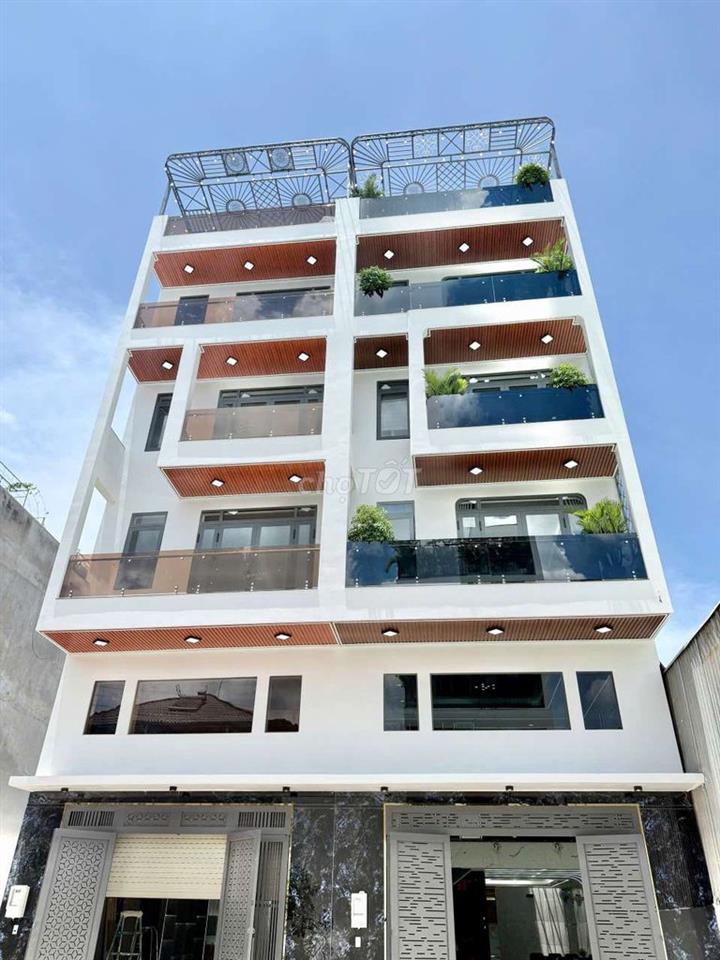 Siêu Phẩm Ngang 5,5m Xây 5 tầng Có thang máy.Khu VIP Đường TCH 10