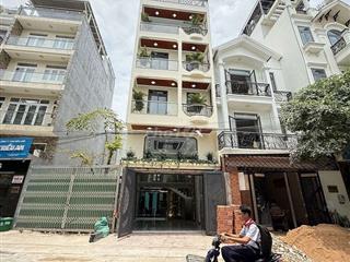 Siêu Phẩm Ngang 5,5m 4 Tầng Thang Máy Hẻm 14m thông Khu VIP TCH 10