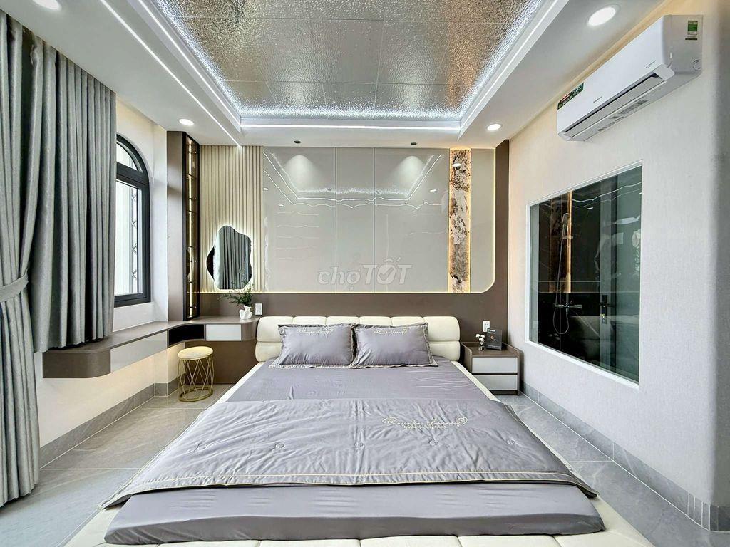 Xã lỗ Siêu Phẩm Luxury Có Thang Máy 1/ Hẻm nhựa 9m Thạnh Xuân 25