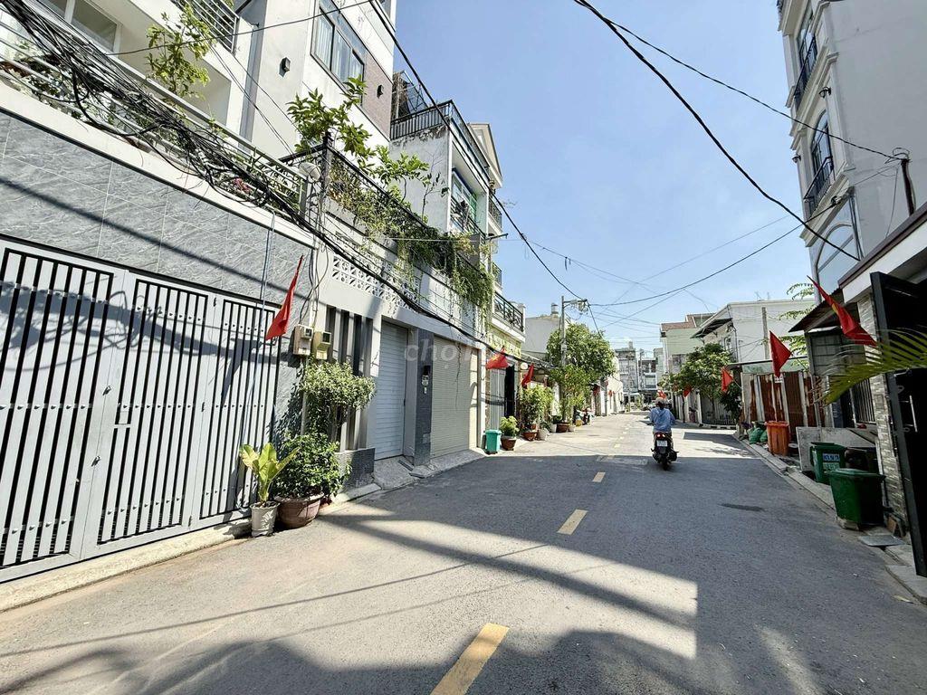 Siêu Phẩm 4 Tầng 1/ Hẻm nhựa 7m thông Tân Thới Hiệp 21. Gần BV Q12