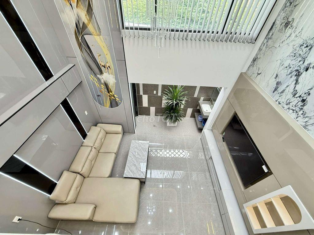 Siêu Phẩm 4 Tầng Hẻm 12m Thông Khu VIP Thạnh Xuân 25. Ngay UBND Phường