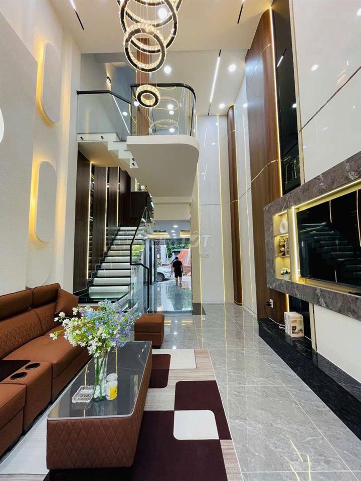 Siêu Phẩm 4m x 15m. 4 Tầng Hẻm 6m Ngay Đình Quới An. Ngã Tư Ga