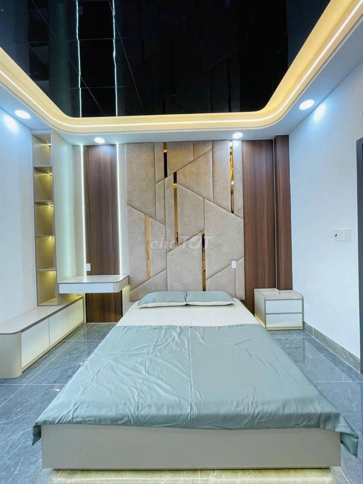 Siêu Phẩm 4m x 15m. 4 Tầng Hẻm 6m Ngay Đình Quới An. Ngã Tư Ga