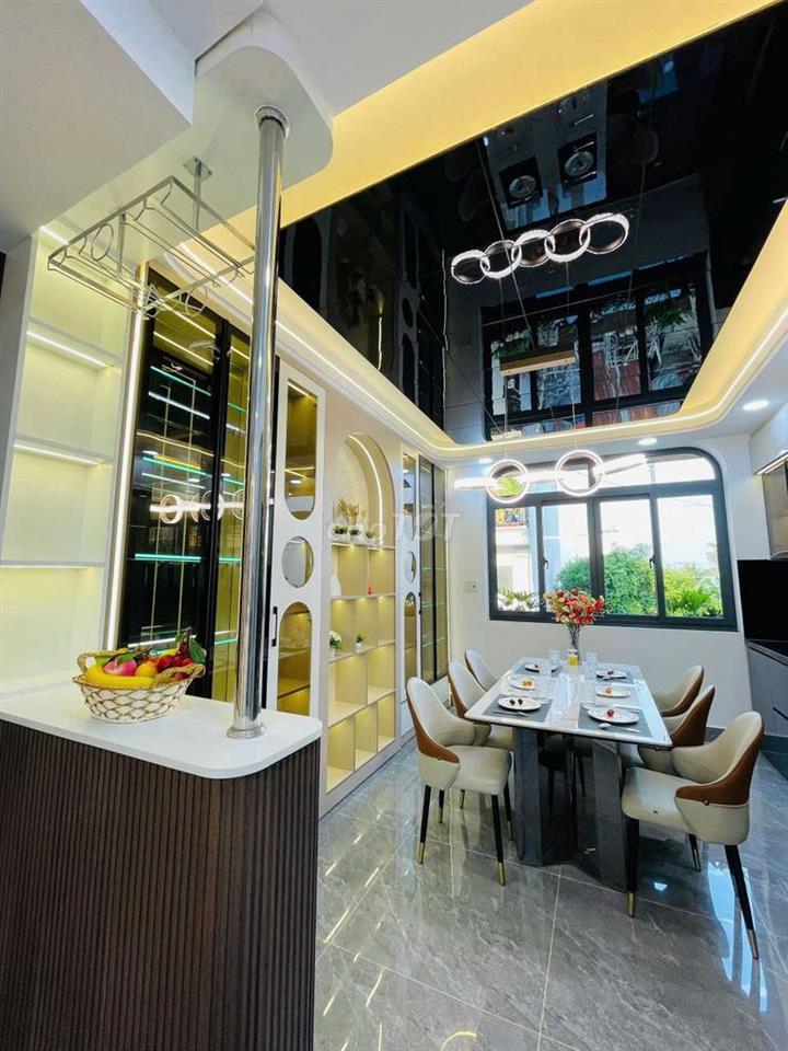 Siêu Phẩm 4m x 15m. 4 Tầng Hẻm 6m Ngay Đình Quới An. Ngã Tư Ga