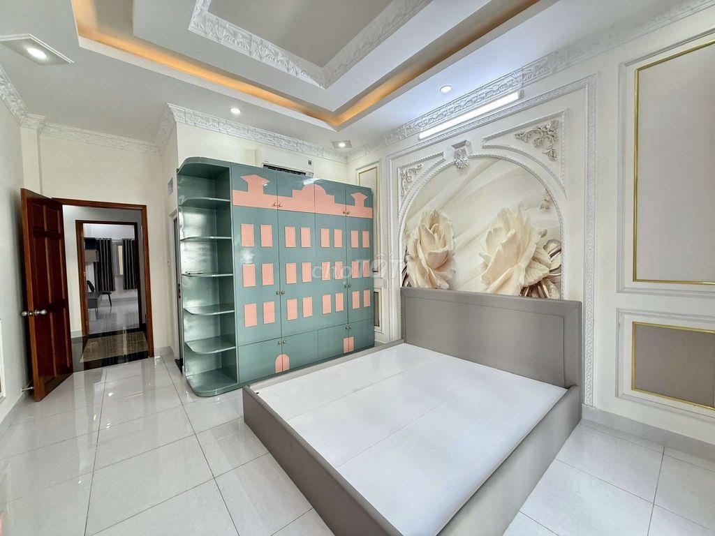 Nhà phố 4 Tầng Hẻm nhựa 12m Khu VIP Đồng bộ đường Hiệp Thành 13