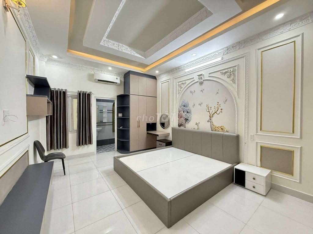 Nhà phố 4 Tầng Hẻm nhựa 12m Khu VIP Đồng bộ đường Hiệp Thành 13