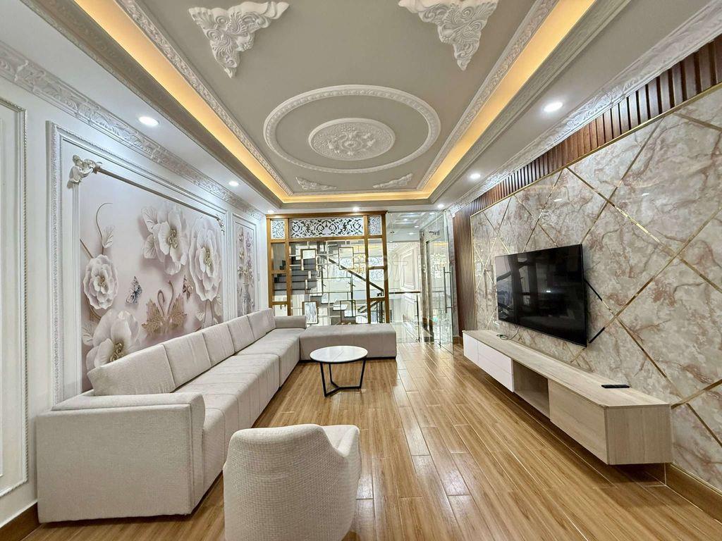 Nhà phố 4 Tầng Hẻm nhựa 12m Khu VIP Đồng bộ đường Hiệp Thành 13
