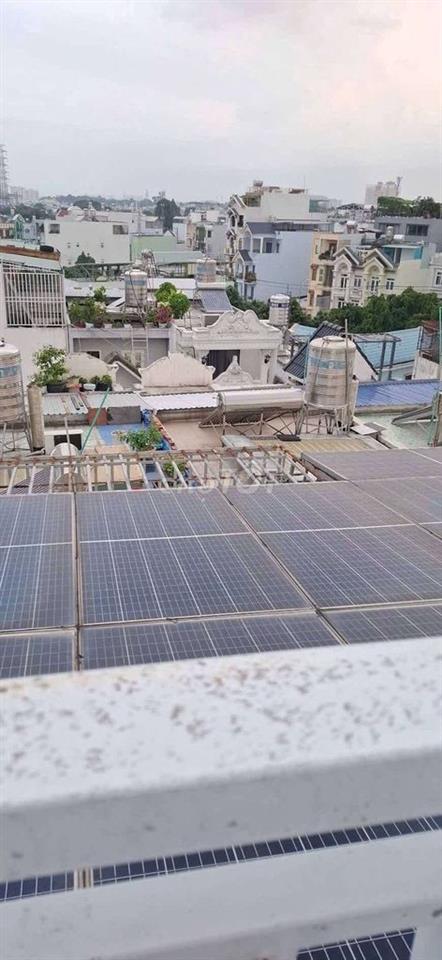Nhà phố 5m x 16m. 4 Lầu Xây Ở Hẻm nhựa 7m 1/ Trần Thị Năm ( TCH10)