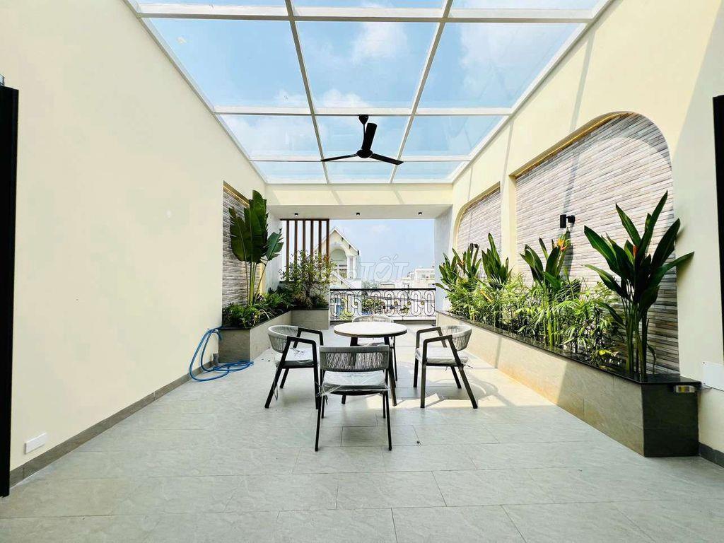 Siêu phẩm tâm huyết 5m x 25m. 4 tầng Thang Máy Full NT Mặt tiền HT 18
