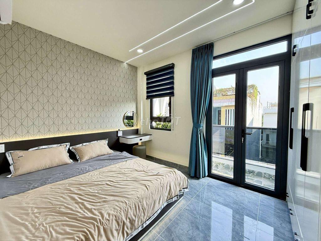 Siêu Phẩm 4 Tầng hẻm 7m thông Đường Nguyễn Văn Quá. Ngay KDC An Sương