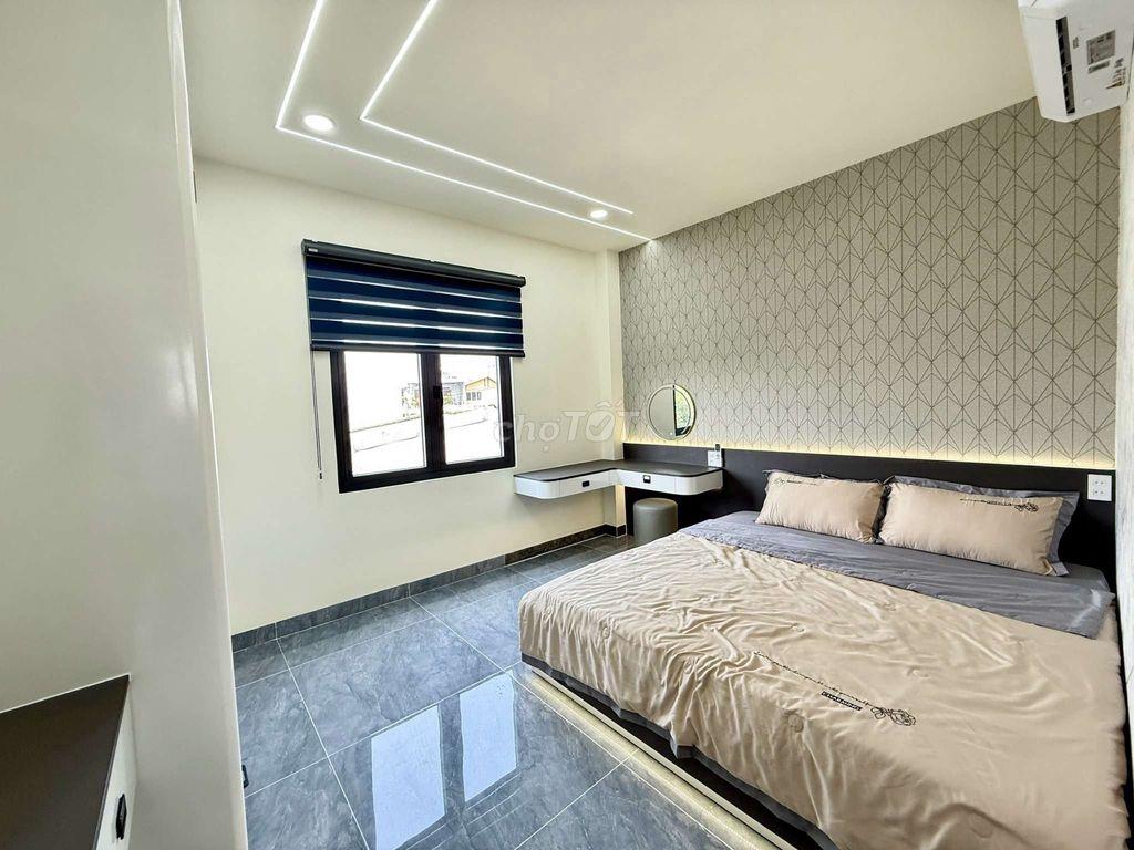 Siêu Phẩm 4 Tầng hẻm 7m thông Đường Nguyễn Văn Quá. Ngay KDC An Sương